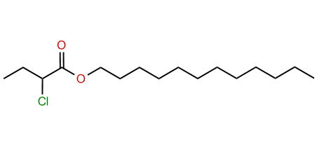 Dodecyl 2-chlorobutanoate